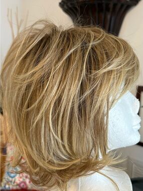 PAULA YOUNG Jamie Lynn Sun Kissed Blonde Rooted HF Synthetic Wig! NEW!